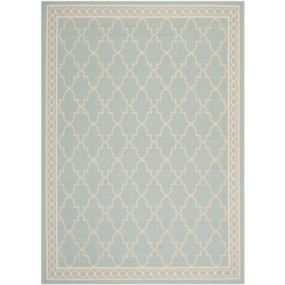 SAFAVIEH Courtyard Janell Trellis Indoor/ Outdoor Waterproof Patio Backyard Rug