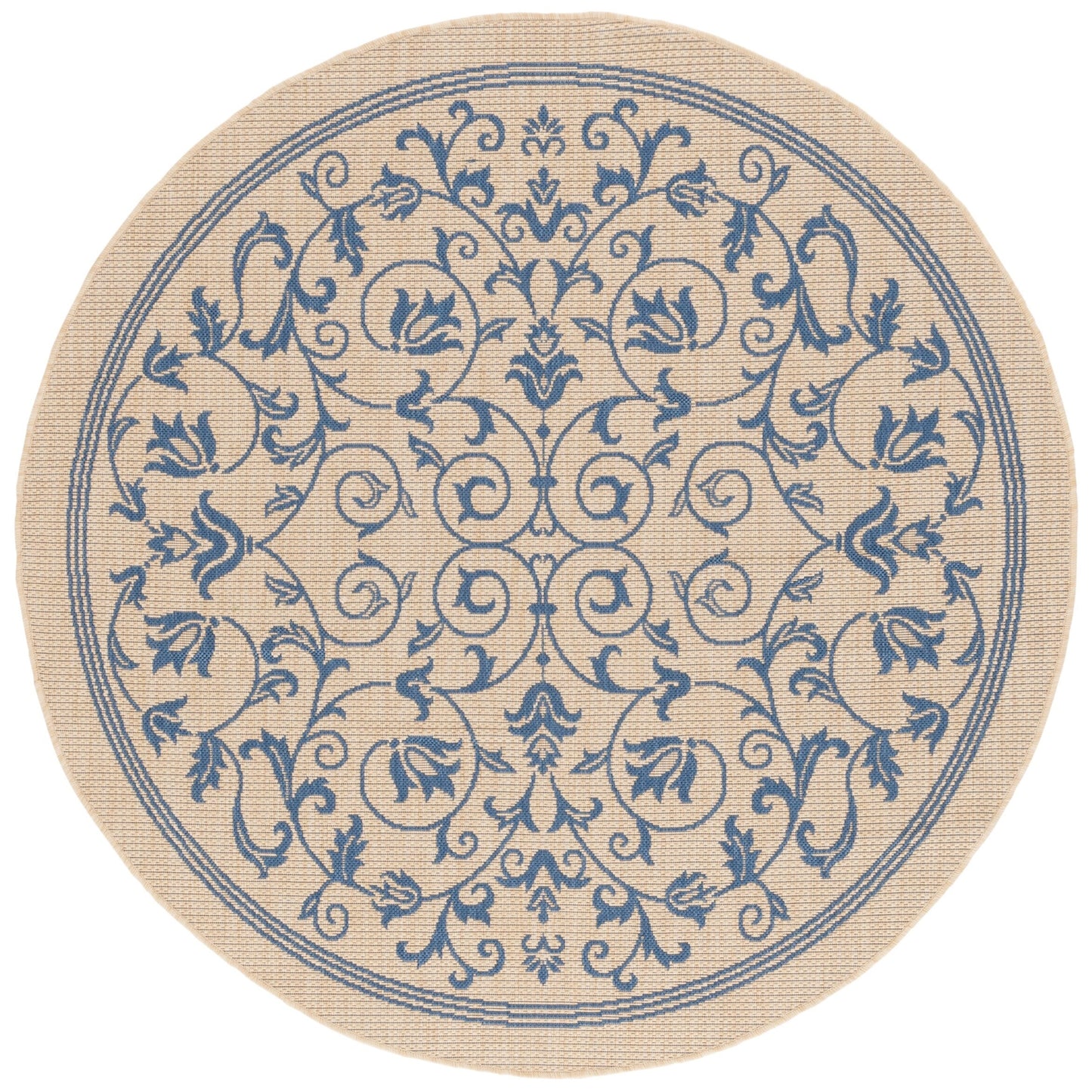 SAFAVIEH Courtyard Miljeta Indoor/ Outdoor Waterproof Patio Backyard Rug