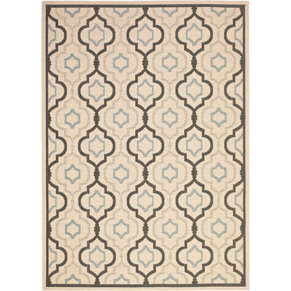 Tapis de jardin imperméable SAFAVIEH Courtyard Oyvor pour intérieur/extérieur