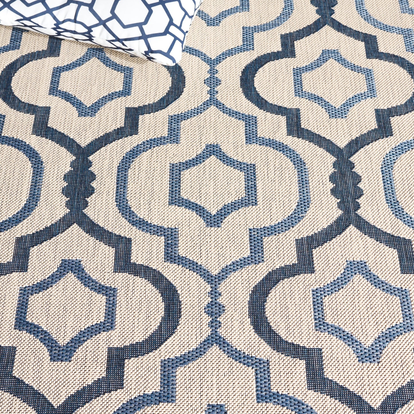 Tapis de jardin imperméable SAFAVIEH Courtyard Oyvor pour intérieur/extérieur