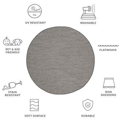 SAFAVIEH Courtyard Ragini Indoor/Outdoor Waterproof Patio Backyard Rug