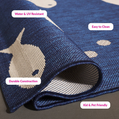 SAFAVIEH Courtyard Ragne Indoor/ Outdoor Waterproof Patio Backyard Rug