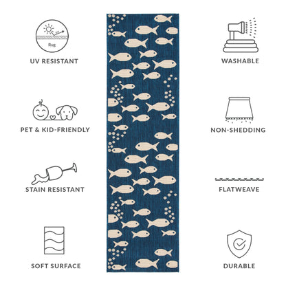 SAFAVIEH Courtyard Ragne Indoor/ Outdoor Waterproof Patio Backyard Rug