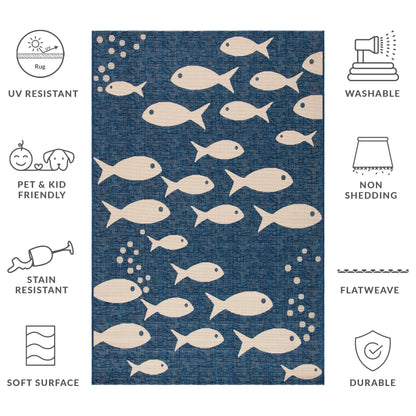 SAFAVIEH Courtyard Ragne Indoor/ Outdoor Waterproof Patio Backyard Rug