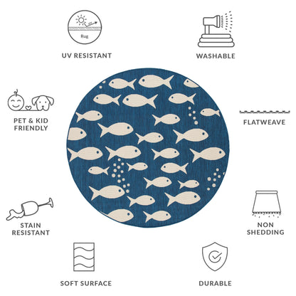 SAFAVIEH Courtyard Ragne Indoor/ Outdoor Waterproof Patio Backyard Rug