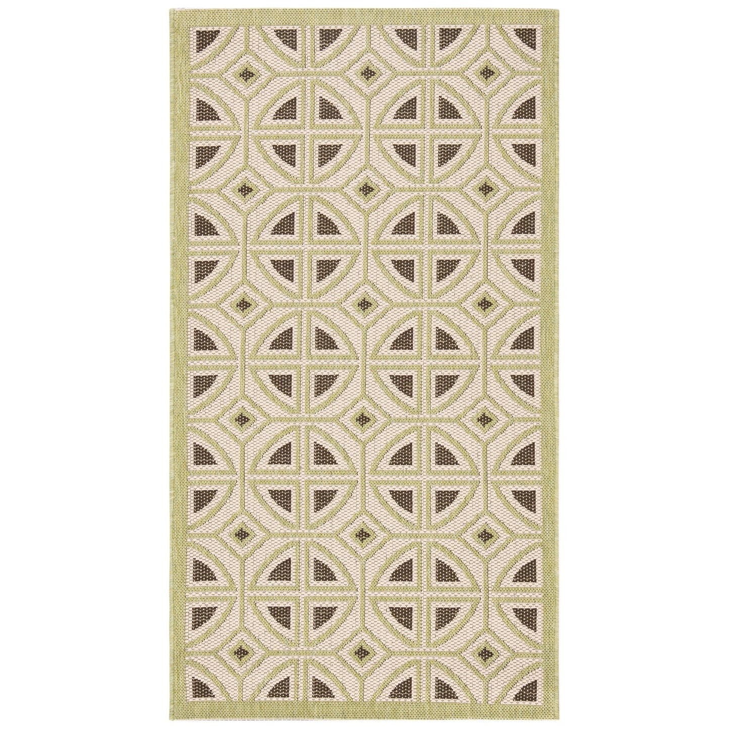 SAFAVIEH Courtyard Saundra Indoor/ Outdoor Waterproof Patio Backyard Rug