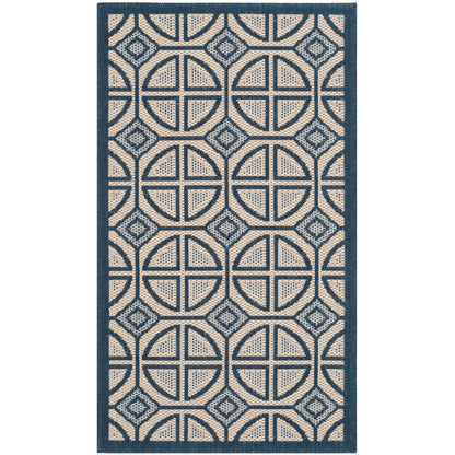 SAFAVIEH Courtyard Saundra Indoor/ Outdoor Waterproof Patio Backyard Rug