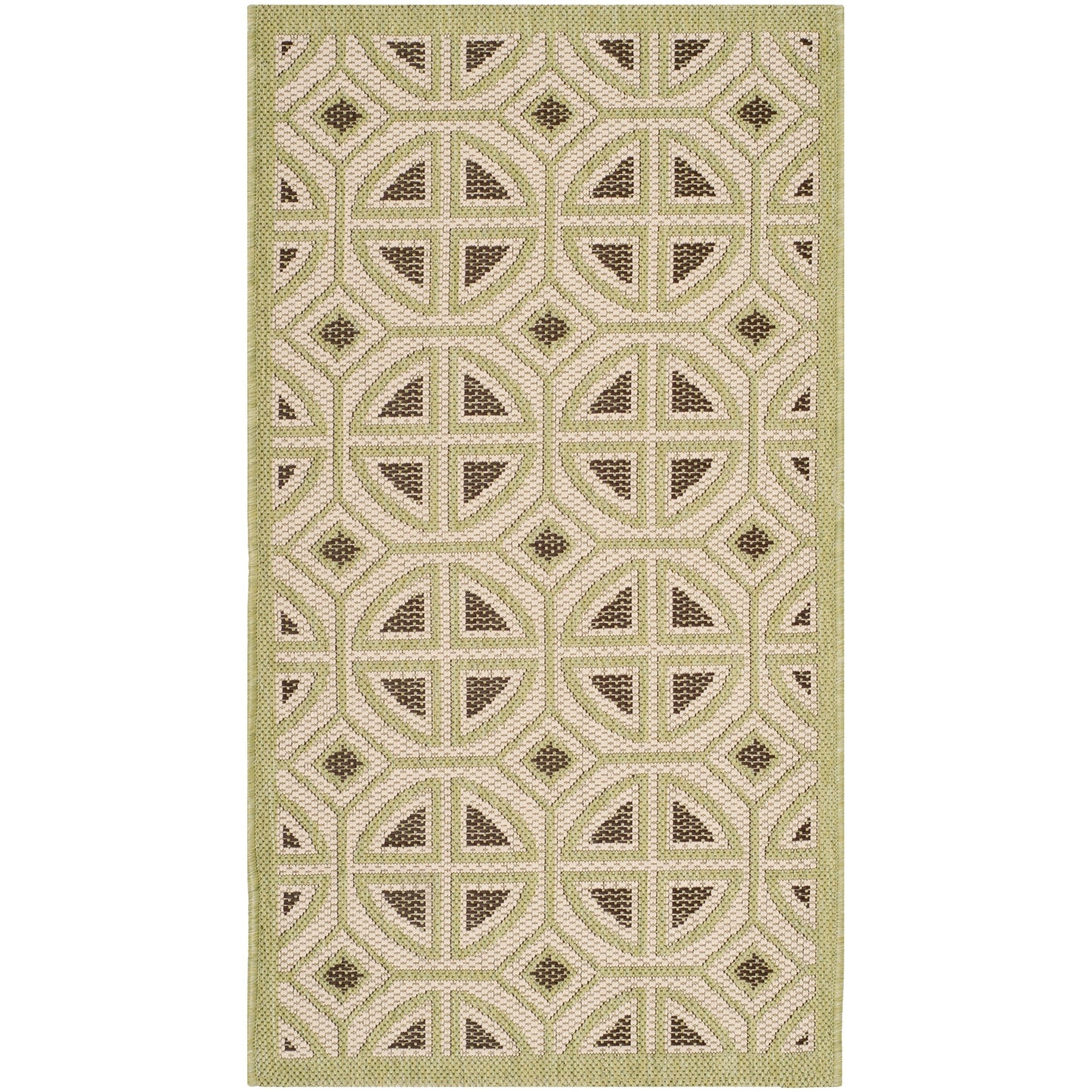 SAFAVIEH Courtyard Saundra Indoor/ Outdoor Waterproof Patio Backyard Rug