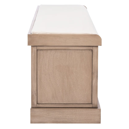 Banc de rangement à 3 tiroirs avec coussins SAFAVIEH Fiorello - 47,3 L x 15 L x 19 H - 47 L x 15 P x 19 H