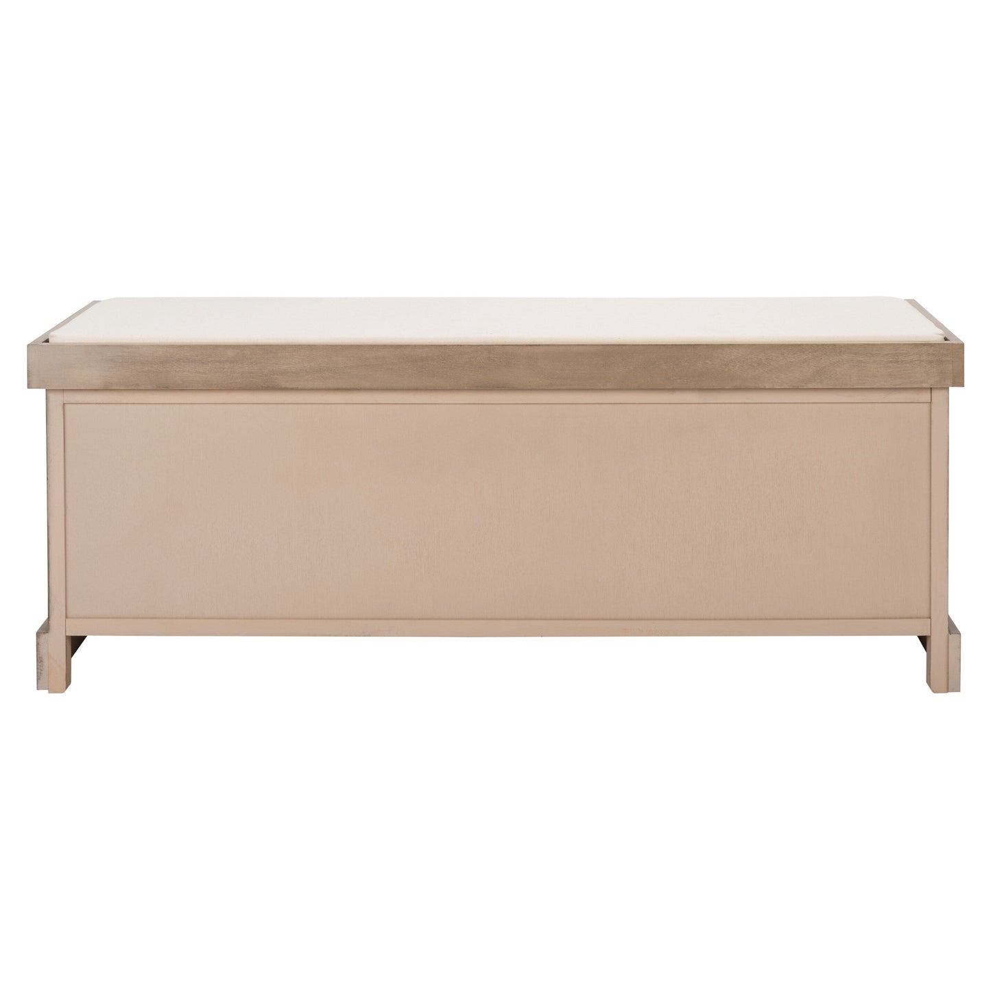 Banc de rangement à 3 tiroirs avec coussins SAFAVIEH Fiorello - 47,3 L x 15 L x 19 H - 47 L x 15 P x 19 H