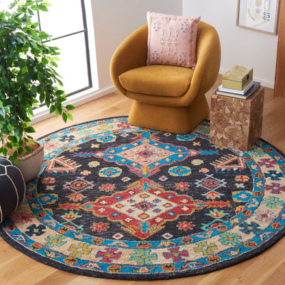 SAFAVIEH Tapis en laine bohème Aspen Sigur镁ora fait à la main