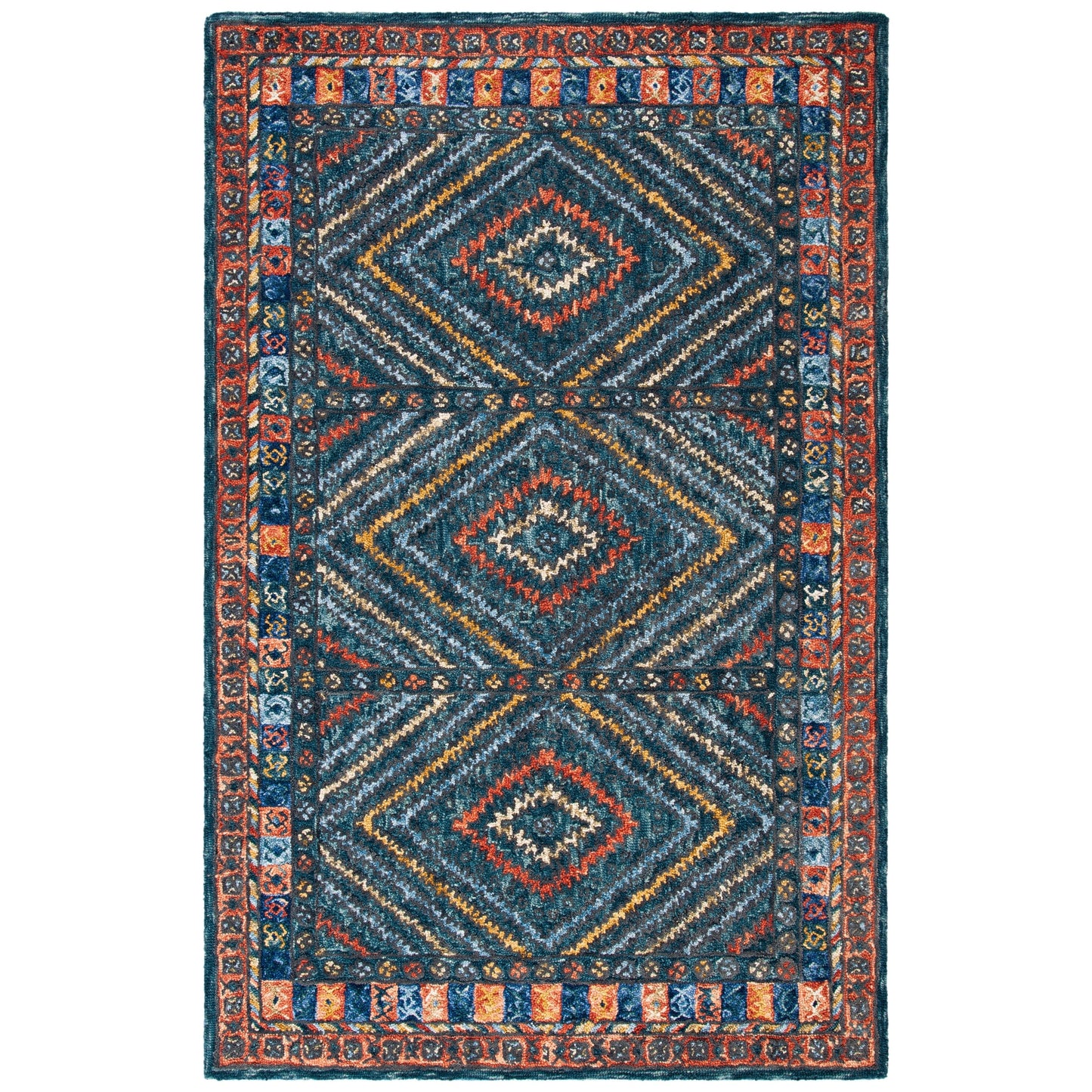 Tapis SAFAVIEH en laine Aspen Wubbine marocain bohème fait main