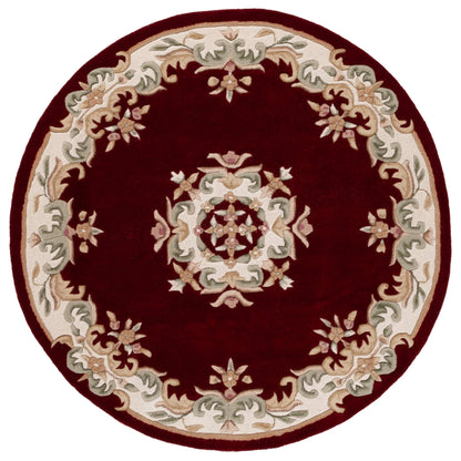 Tapis traditionnel en laine SAFAVIEH fait main, style Aubusson Hale.