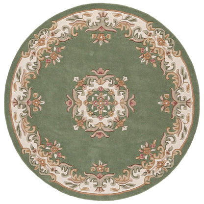 Tapis traditionnel en laine SAFAVIEH fait main, style Aubusson Hale.