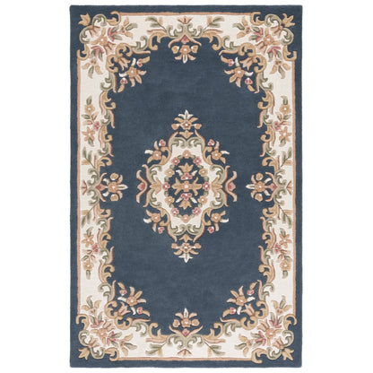 Tapis traditionnel en laine SAFAVIEH fait main, style Aubusson Hale.