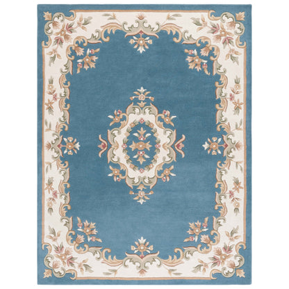 Tapis traditionnel en laine SAFAVIEH fait main, style Aubusson Hale.