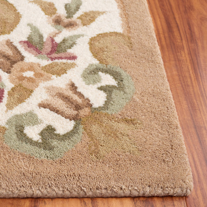 Tapis traditionnel en laine SAFAVIEH fait main, style Aubusson Hale.