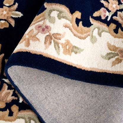 Tapis traditionnel en laine SAFAVIEH fait main, style Aubusson Hale.