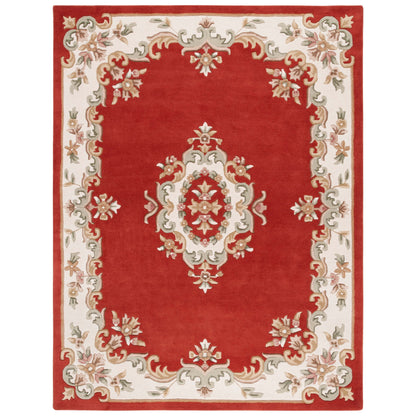 Tapis traditionnel en laine SAFAVIEH fait main, style Aubusson Hale.