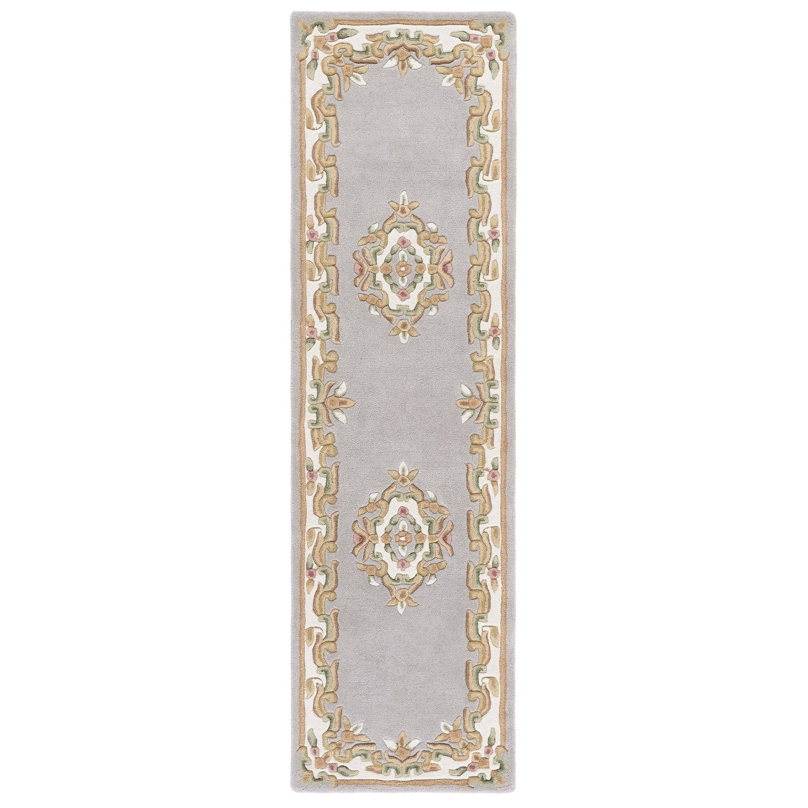 Tapis traditionnel en laine SAFAVIEH fait main, style Aubusson Hale.