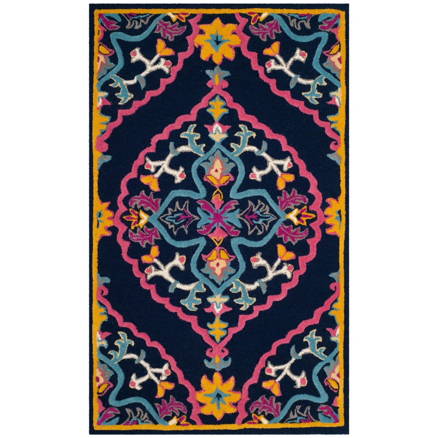 Tapis en laine SAFAVIEH fait main Bellagio Cailin Medallion