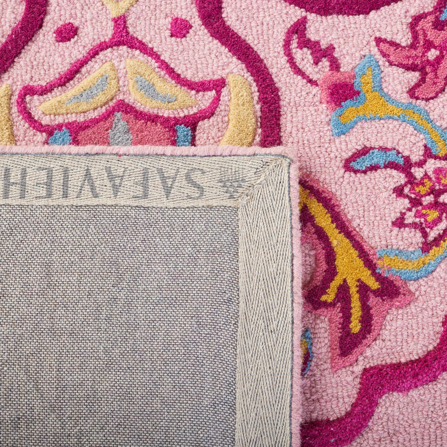 Tapis en laine SAFAVIEH fait main Bellagio Cailin Medallion