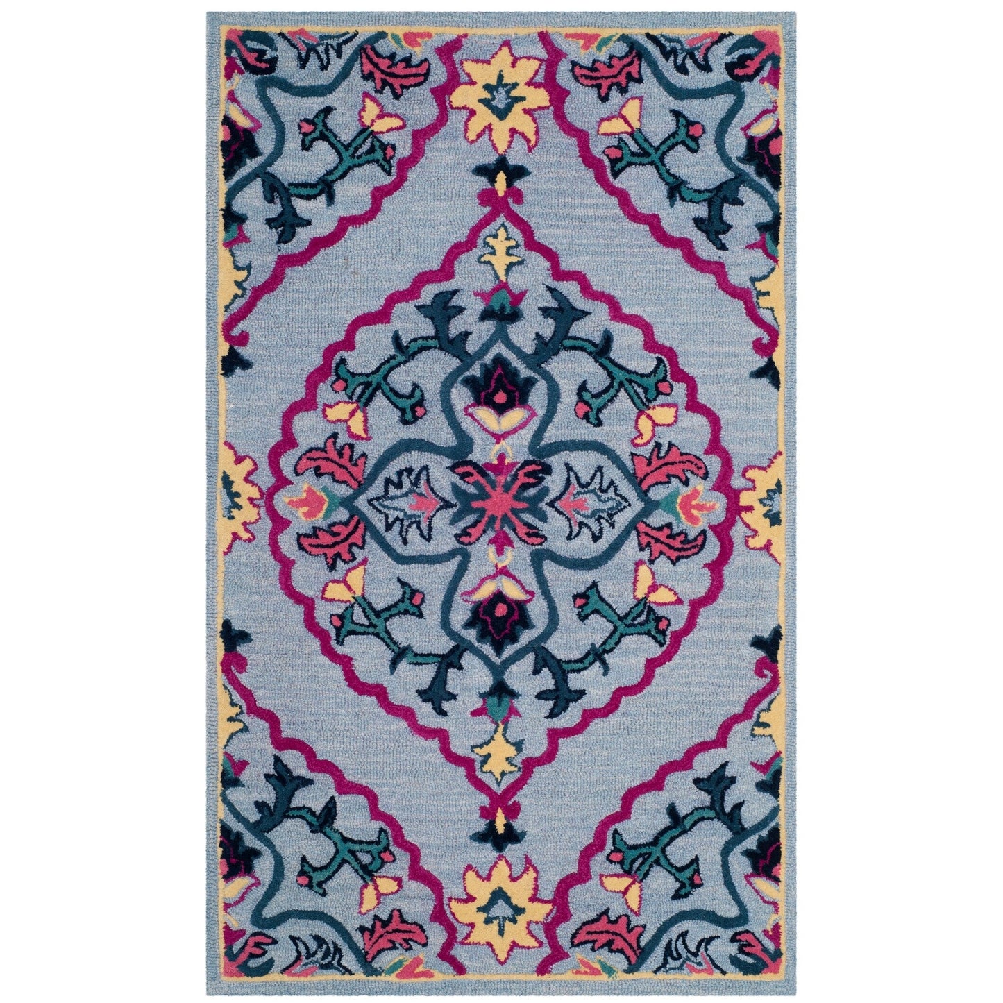 Tapis en laine SAFAVIEH fait main Bellagio Cailin Medallion