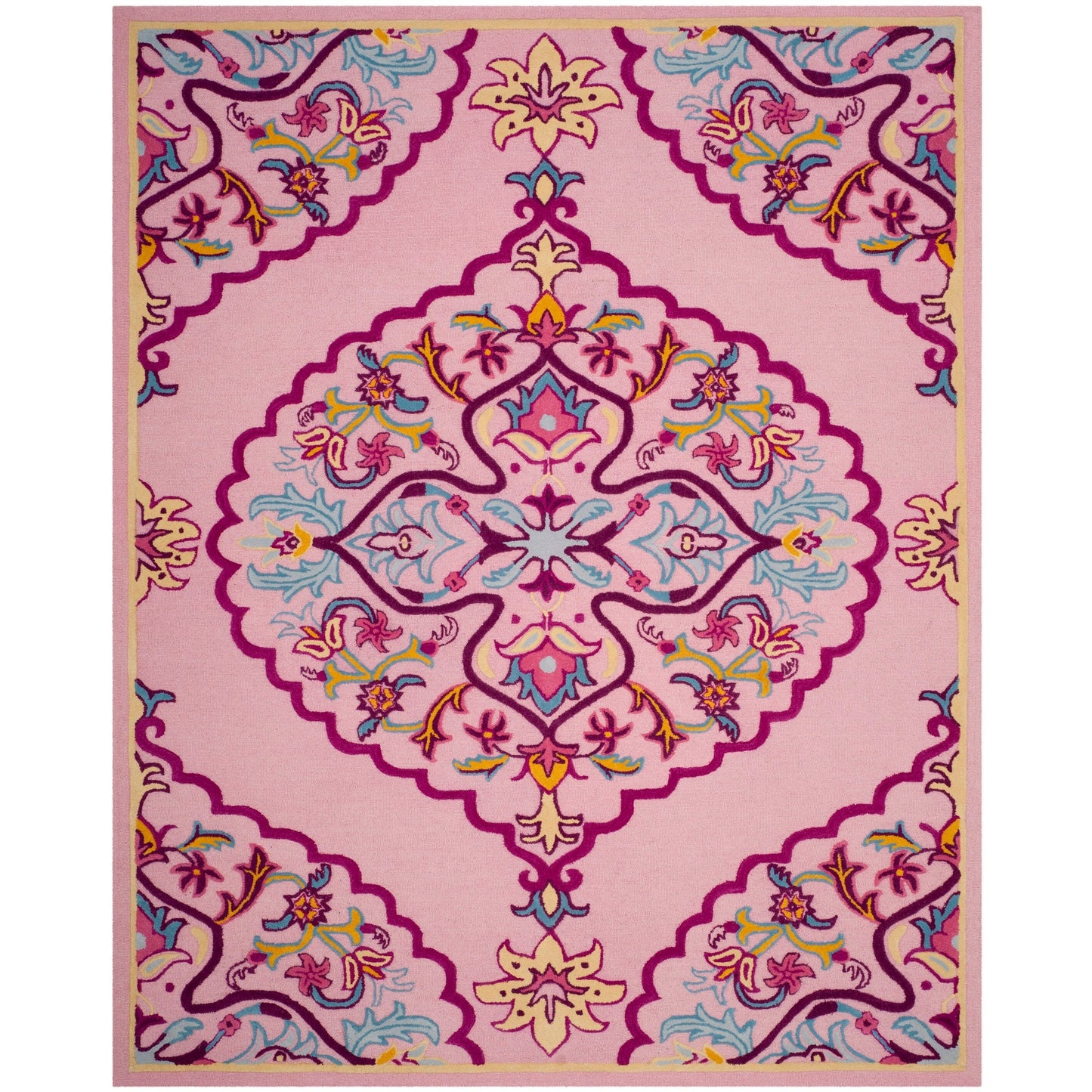 Tapis en laine SAFAVIEH fait main Bellagio Cailin Medallion
