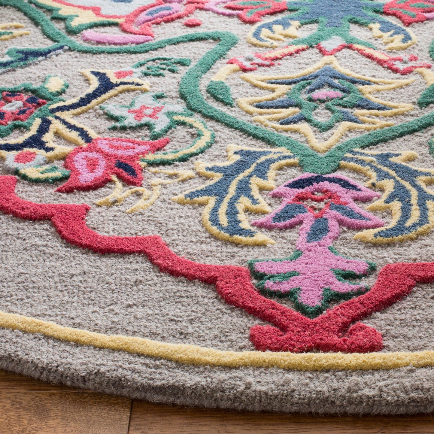 Tapis en laine SAFAVIEH fait main Bellagio Cailin Medallion