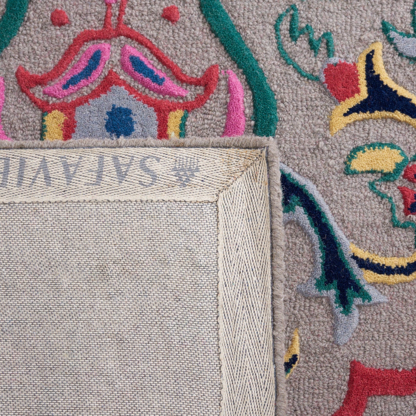 Tapis en laine SAFAVIEH fait main Bellagio Cailin Medallion