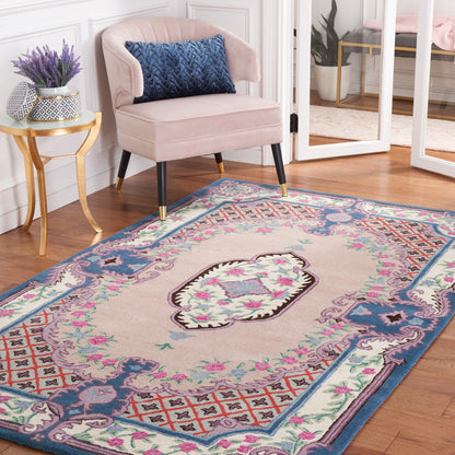 Tapis en laine SAFAVIEH fait main Bellagio Tatevik à médaillon oriental