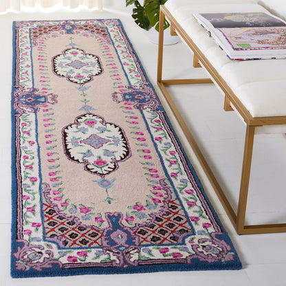 Tapis en laine SAFAVIEH fait main Bellagio Tatevik à médaillon oriental