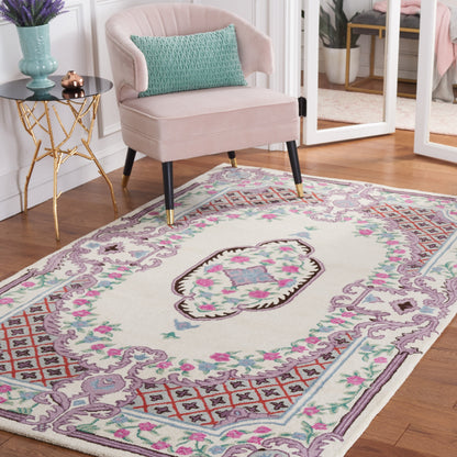 Tapis en laine SAFAVIEH fait main Bellagio Tatevik à médaillon oriental