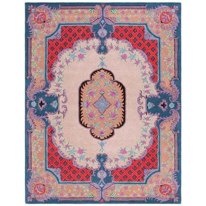 Tapis en laine SAFAVIEH fait main Bellagio Tatevik à médaillon oriental