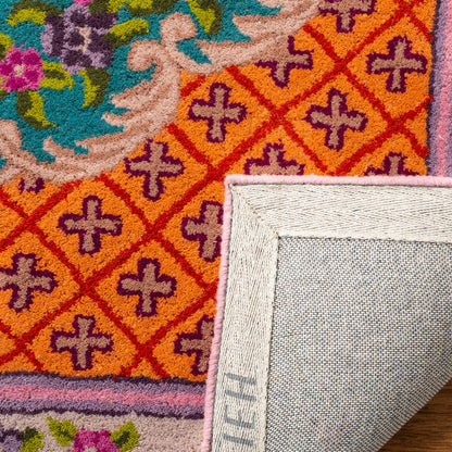 Tapis en laine SAFAVIEH fait main Bellagio Tatevik à médaillon oriental