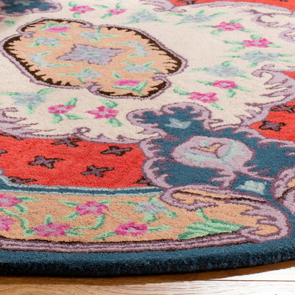 Tapis en laine SAFAVIEH fait main Bellagio Tatevik à médaillon oriental