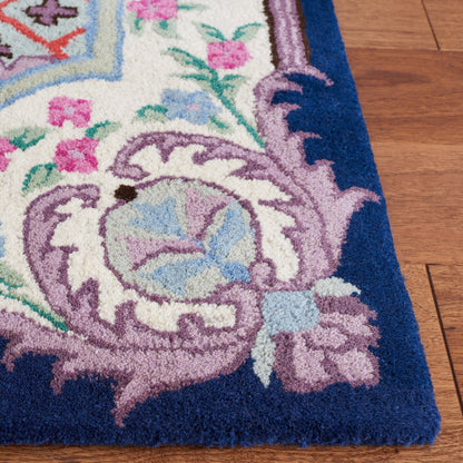 Tapis en laine SAFAVIEH fait main Bellagio Tatevik à médaillon oriental