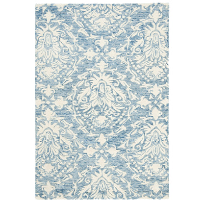 Tapis en laine moderne à motif floral Ambroisine fait main SAFAVIEH
