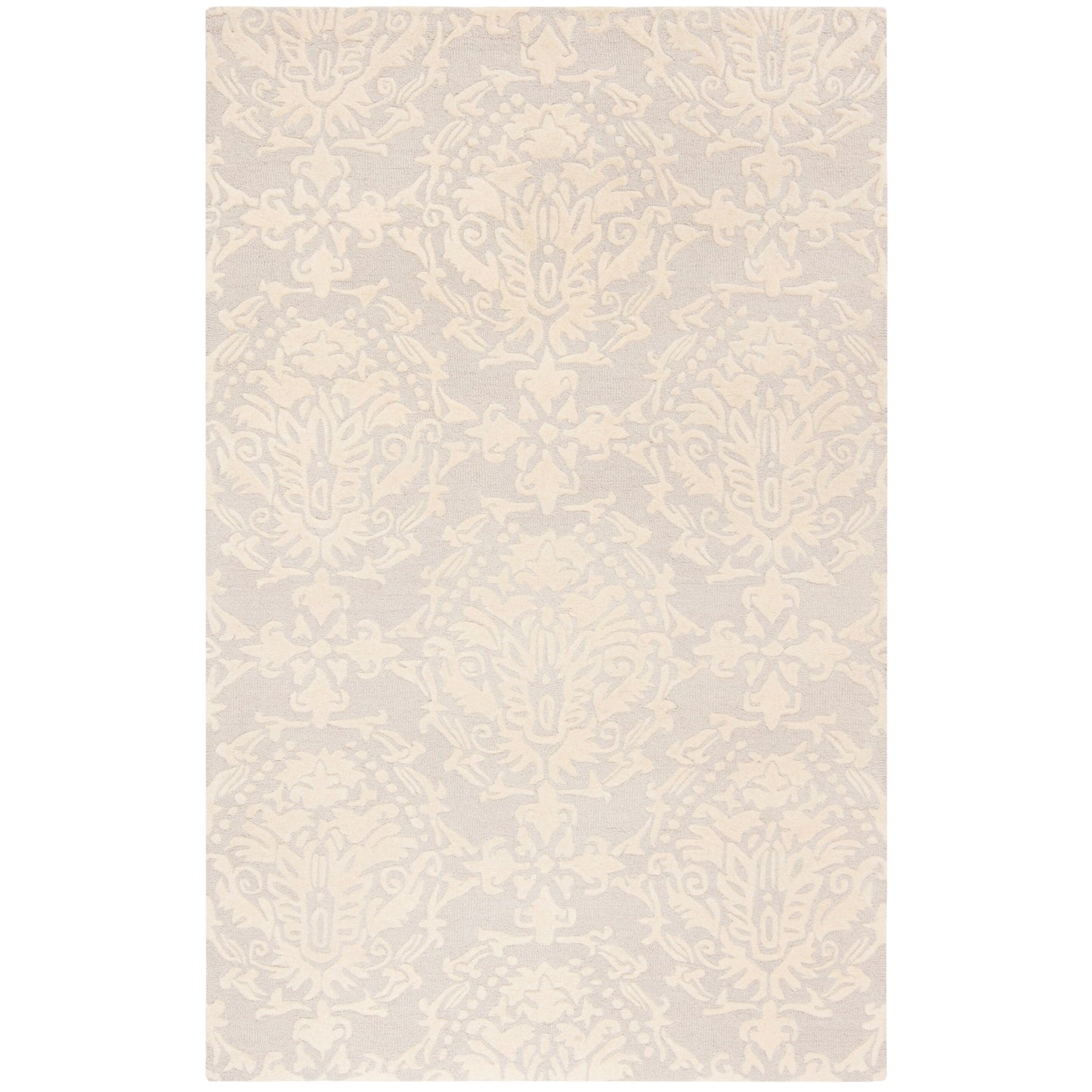 Tapis en laine moderne à motif floral Ambroisine fait main SAFAVIEH