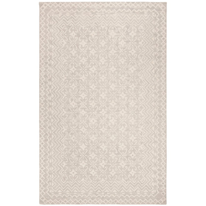 Tapis en laine moderne à motif floral Barbara, fait main, SAFAVIEH