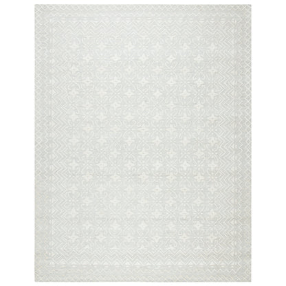 Tapis en laine moderne à motif floral Barbara, fait main, SAFAVIEH