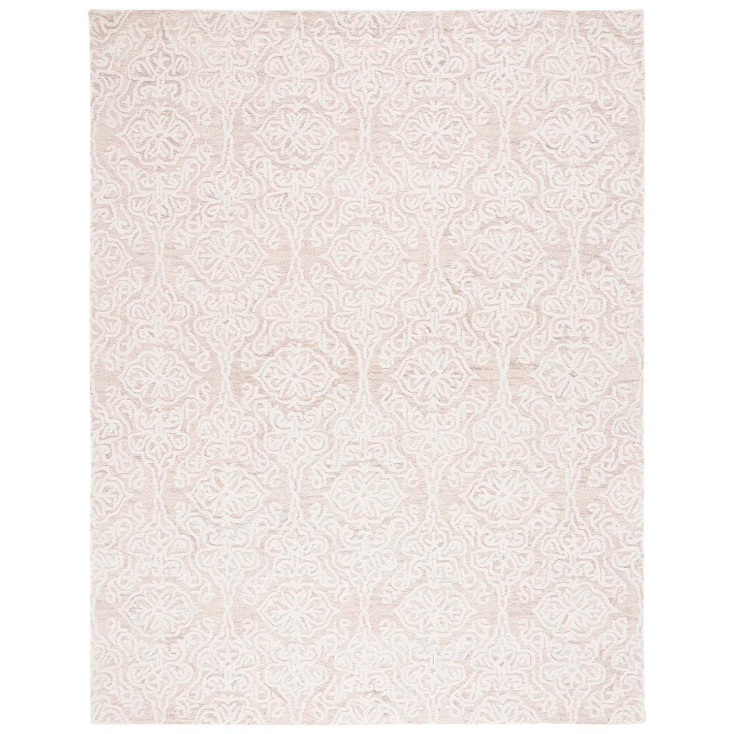 Tapis en laine moderne à motif floral SAFAVIEH fait main Blossom Cateluta