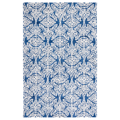 Tapis en laine moderne à motif floral SAFAVIEH fait main Blossom Cateluta