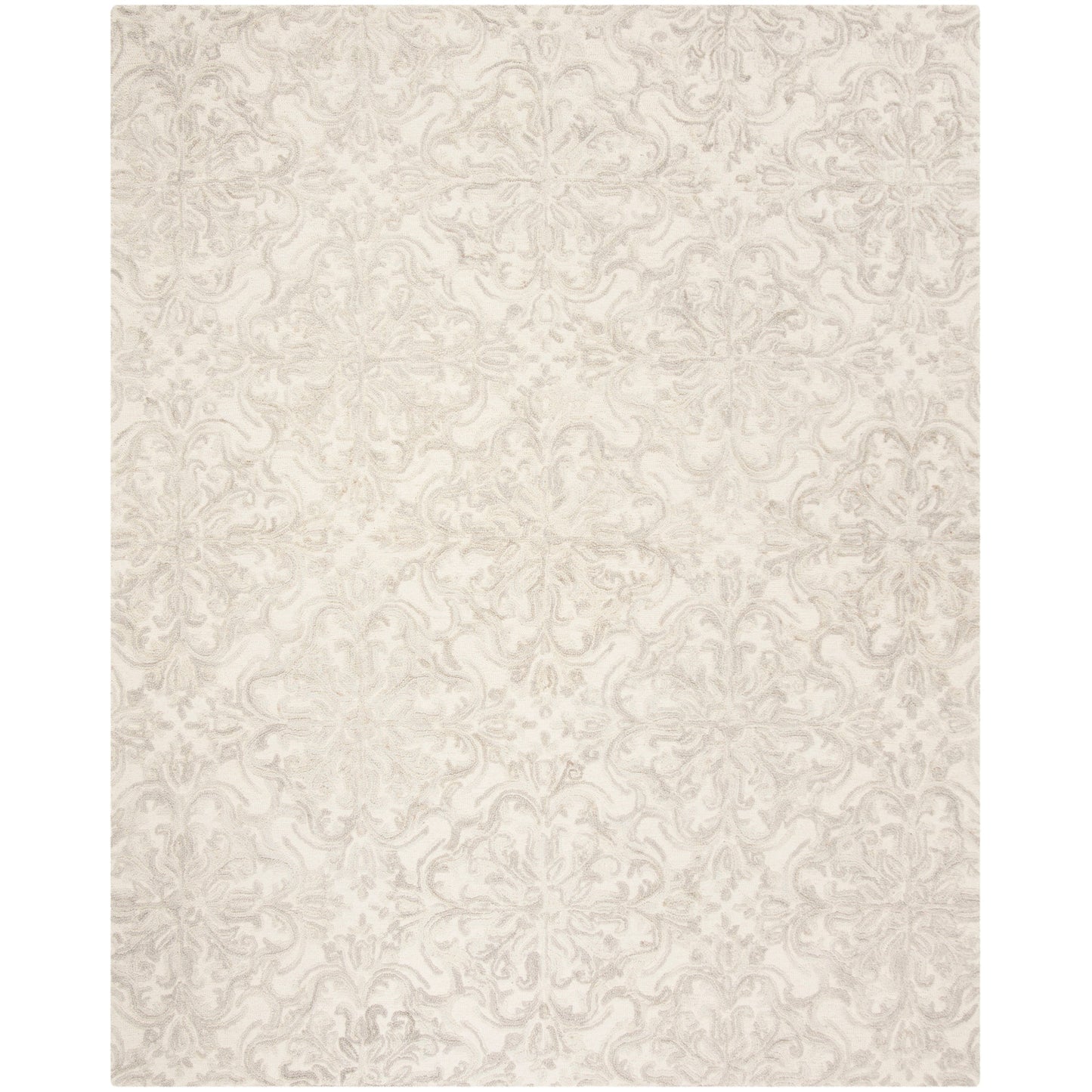 Tapis en laine moderne à motif floral Gertrida, fait main par SAFAVIEH