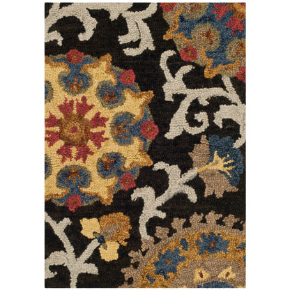 Tapis en laine moderne à motif floral Blossom Maaret, fait main par SAFAVIEH