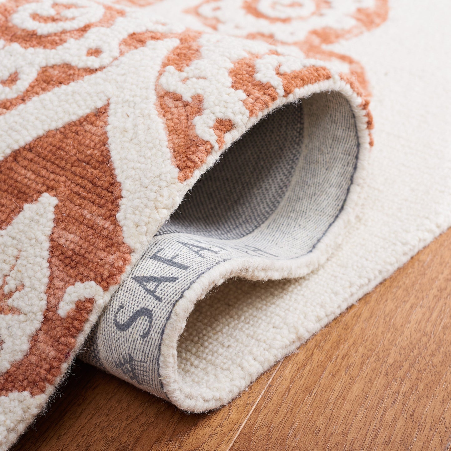 Tapis en laine SAFAVIEH Blossom Oriella fait main, motif floral moderne