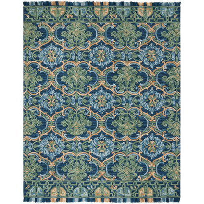 Tapis en laine à motif floral Porzia fait main SAFAVIEH