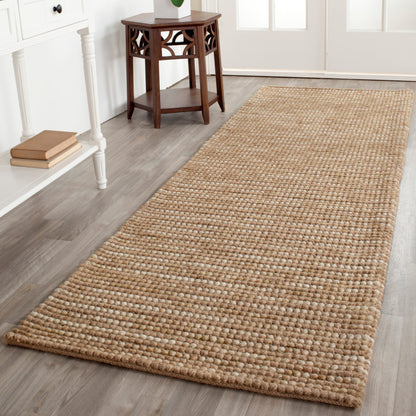 SAFAVIEH Tapis bohème fait à la main en jute et en laine Jelisava