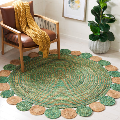 Tapis en jute côtier SAFAVIEH fait main, style Cape Cod Diora