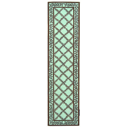 Tapis en laine SAFAVIEH Chelsea Sunstripe Trellis fait main, style campagne française